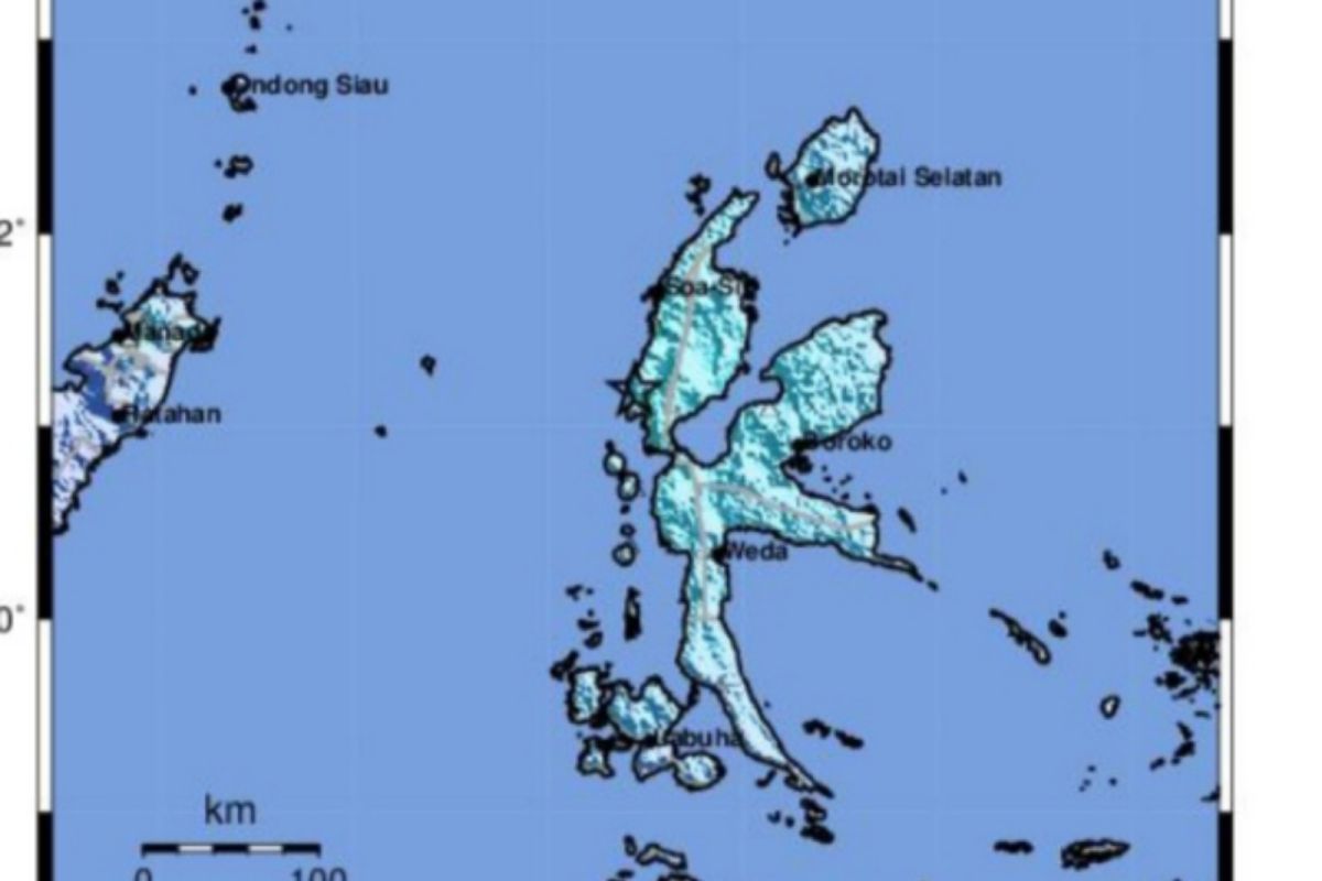 Stasiun Geofisika Manado sebut belum ada  gempa susulan