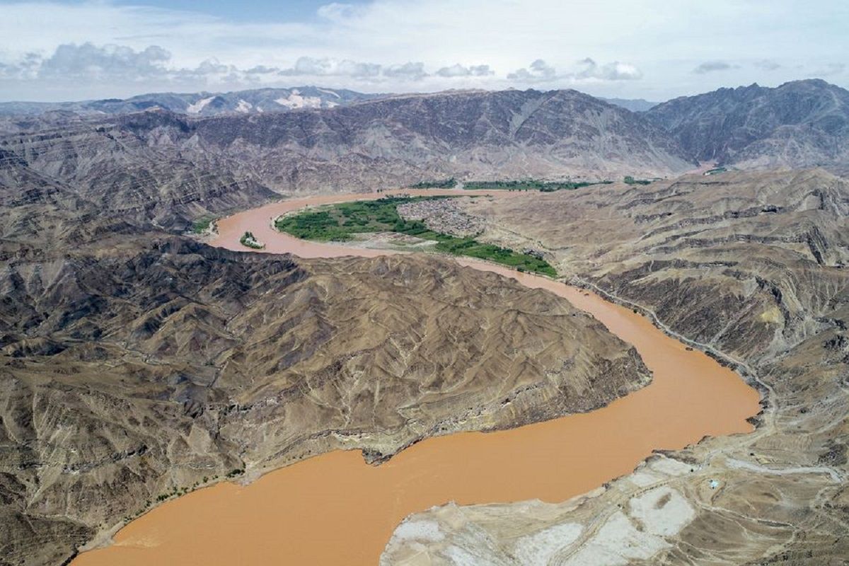 Arus Sungai Kuning mengalir lebih lancar berkat proyek ekologi China