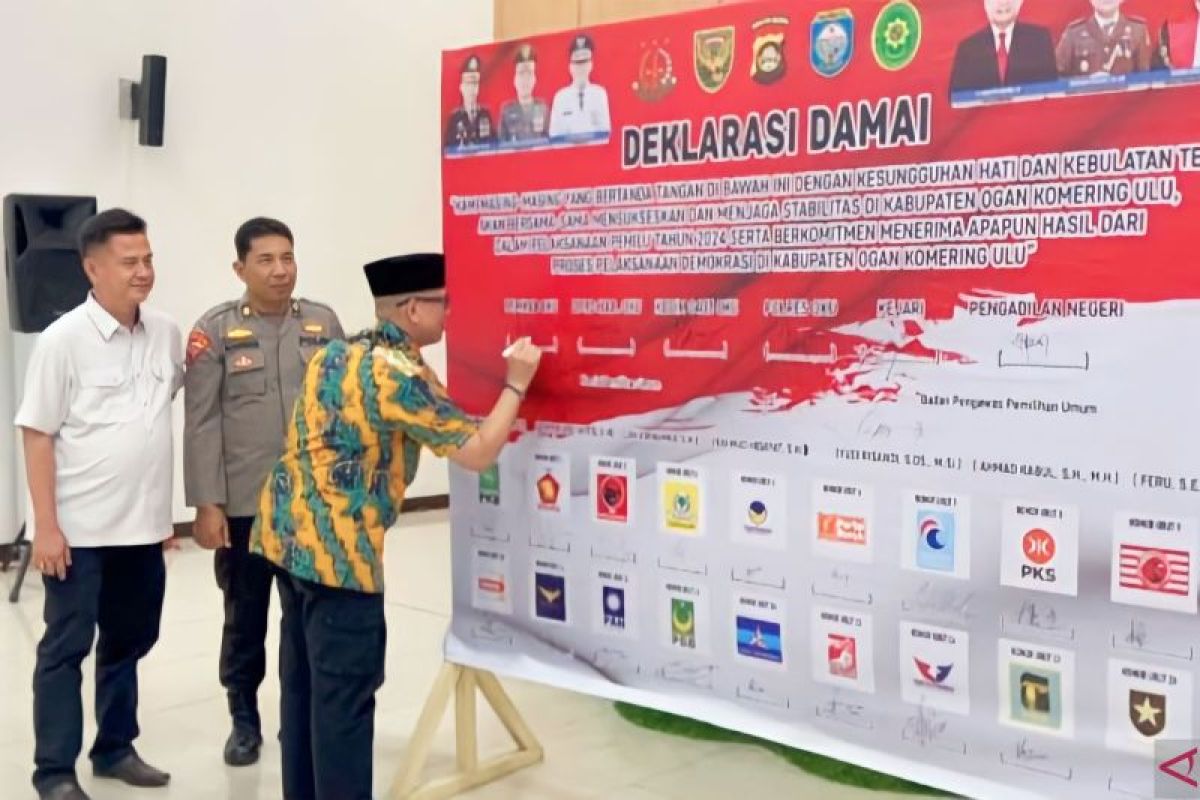 Polres OKU gelar FGD wujudkan  Pemilu damai