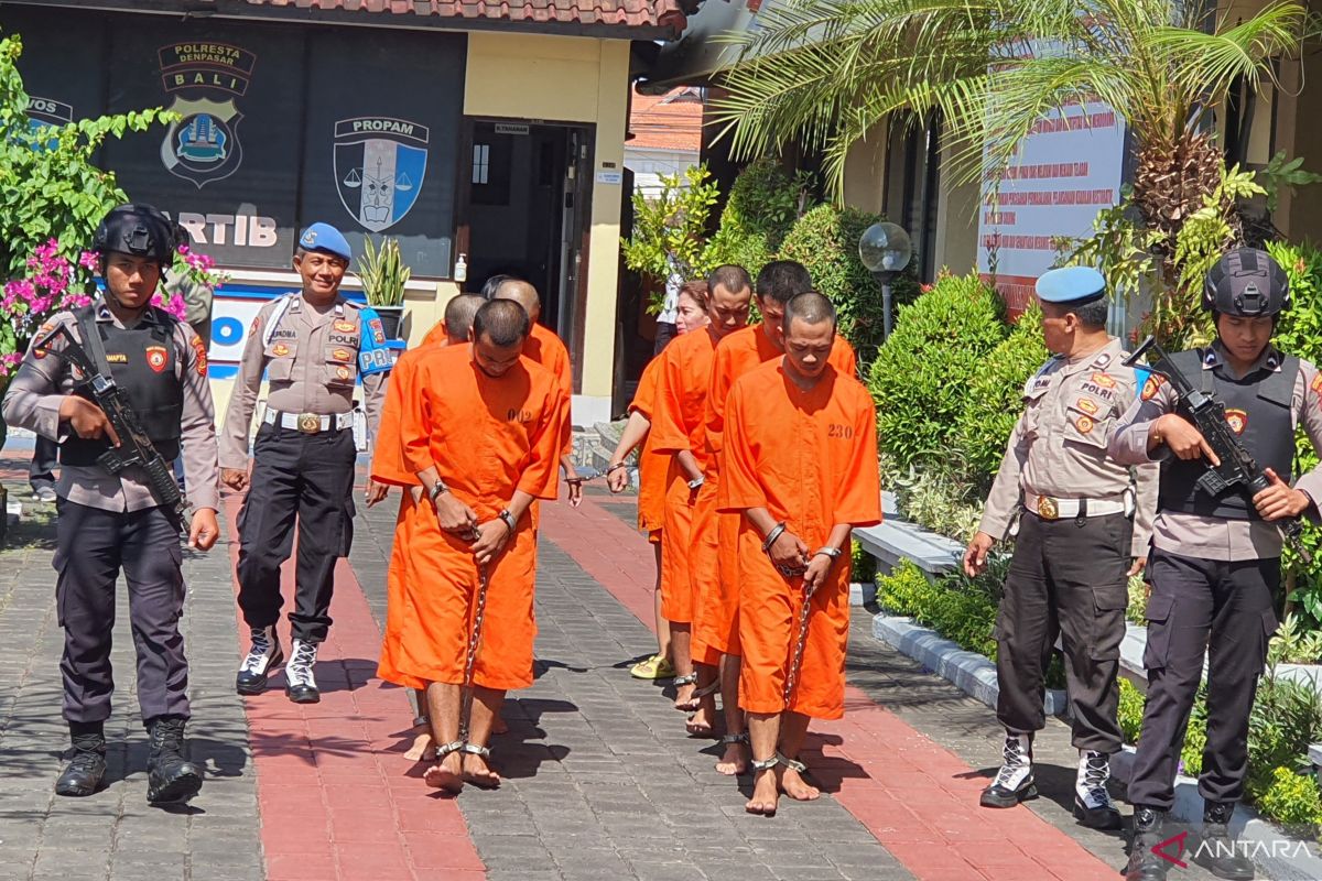 Selama Agustus 2023, Polresta Denpasar tangkap 30 pengedar narkotika