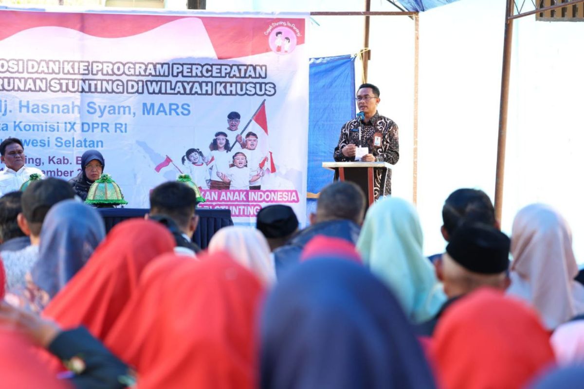 Bupati Barru apresiasi BKKBN & DPR sosialisasi stunting di pegunungan