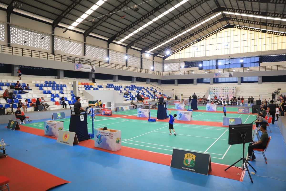 317 pebulu tangkis ramaikan Tangerang Open National Badminton
