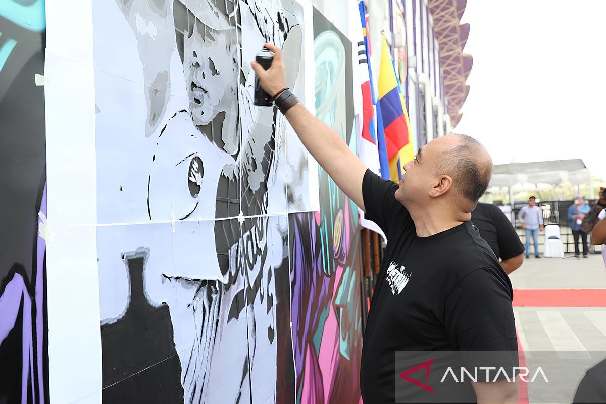 Festival Mural di Tangerang diikuti seniman lokal hingga mancanegara