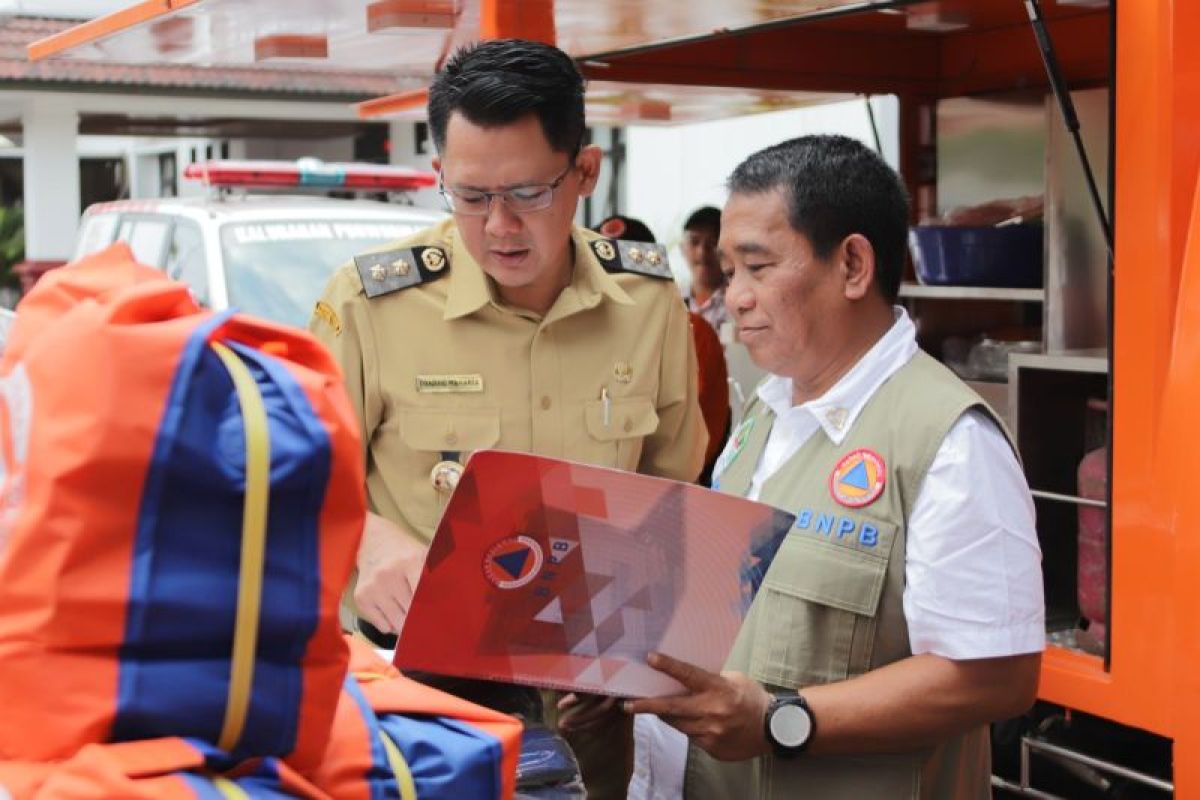 BNPB beri bantuan dukungan operasional dan penanganan darurat siaga Gunungapi Merapi ke Pemkab Sleman
