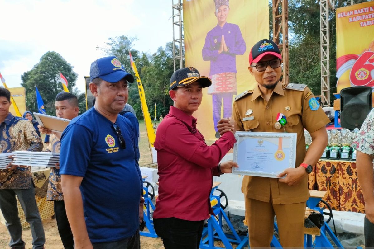 Karang Taruna Bangka anugerahkan Satyalacana Adhitya Karya Mahatva Yodha