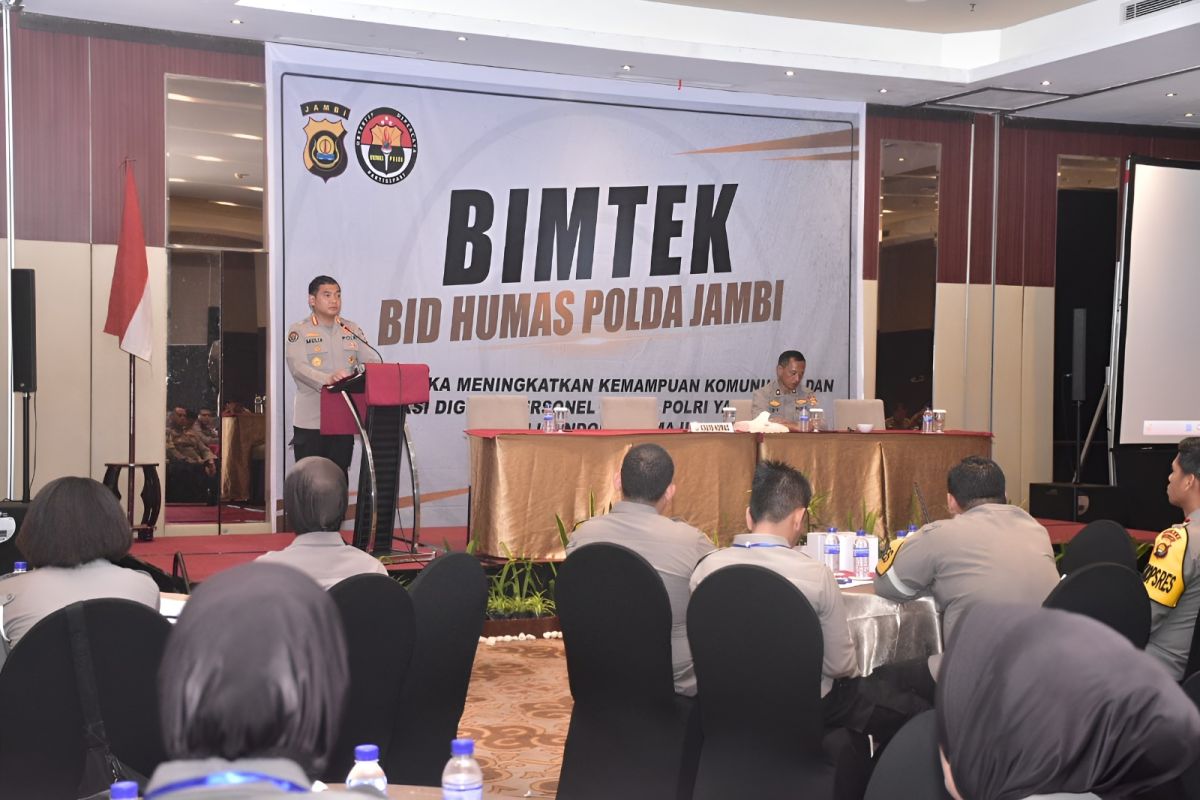 Humas Polda Jambi gelar Bimtek