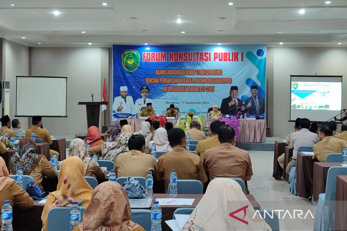Pemkot Bengkulu gelar bimtek penyusunan KLHS RPJPD 2025-2045