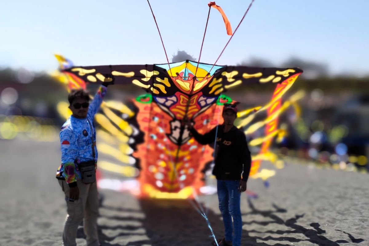 Festival layangan Pantai Samas Bantul dongkrak kunjungan wisatawan