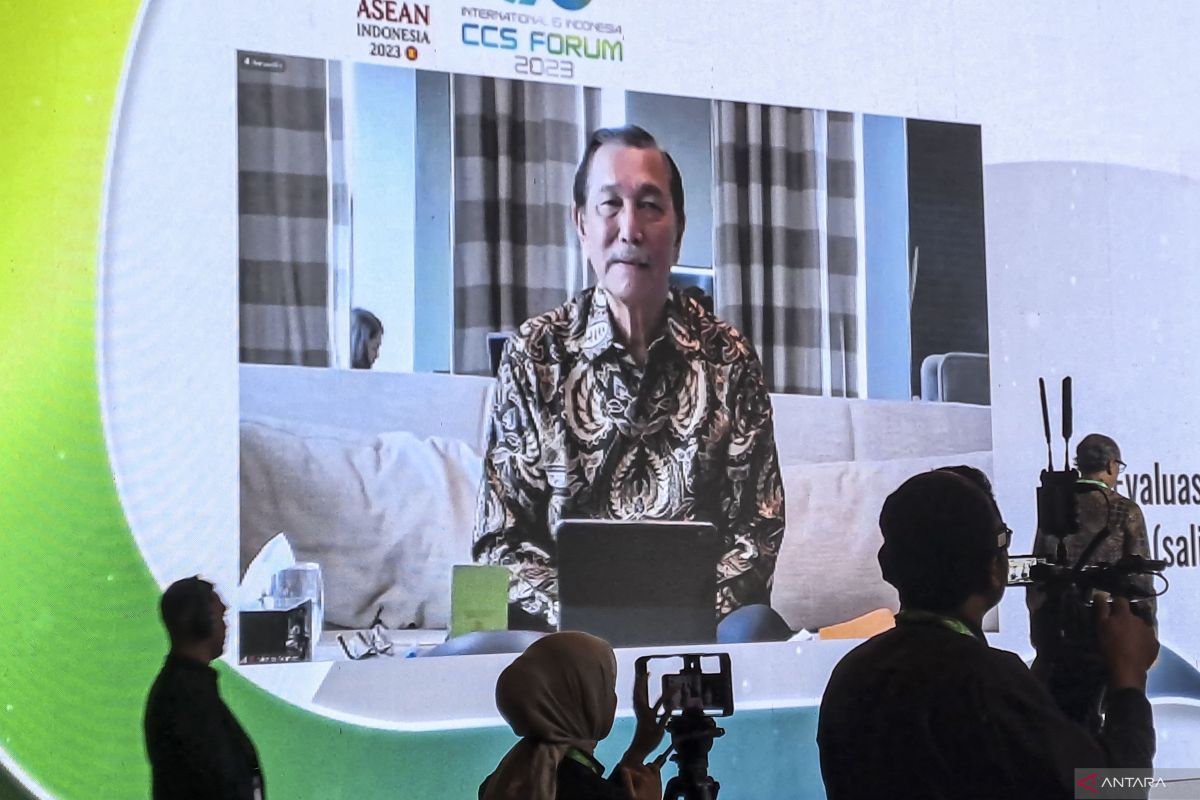 Luhut: CCS berikan peluang bisnis dan investasi bagi Indonesia