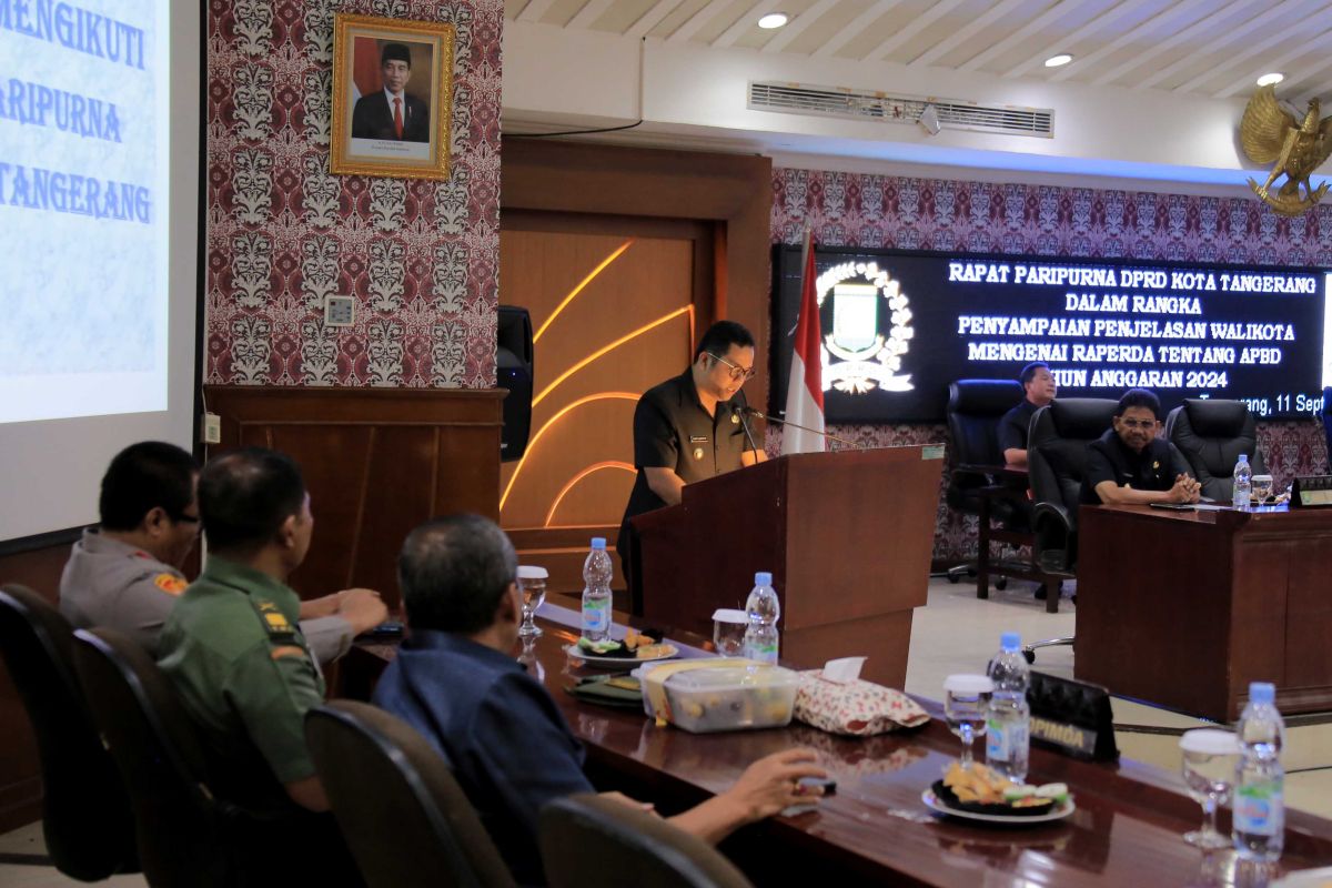 Pemkot Tangerang targetkan pendapatan dalam RAPBD 2024 Rp4,74 triliun.