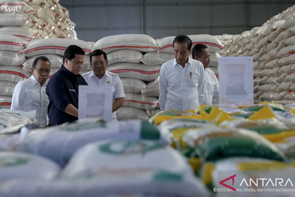 Pemerintah salurkan bantuan beras demi kendalikan inflasi