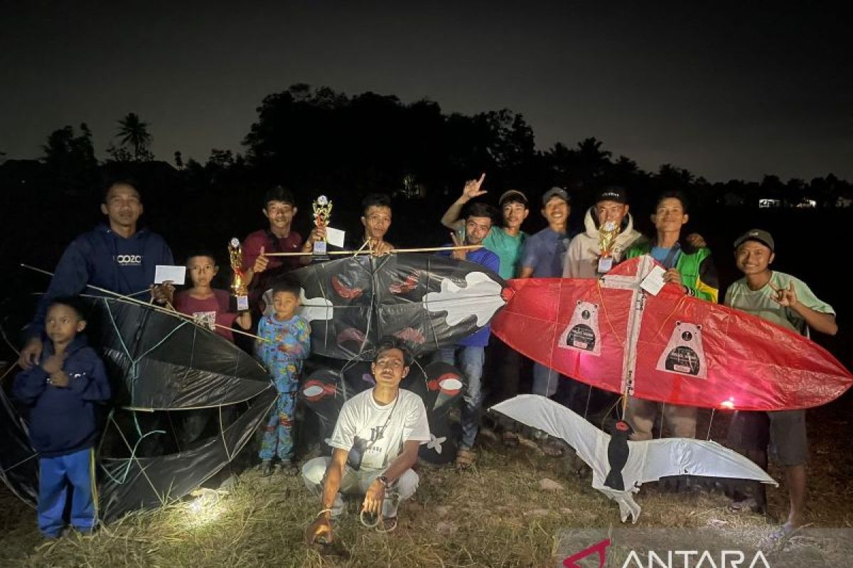 Lomba layang-layang II di Lampung Selatan sukses digelar