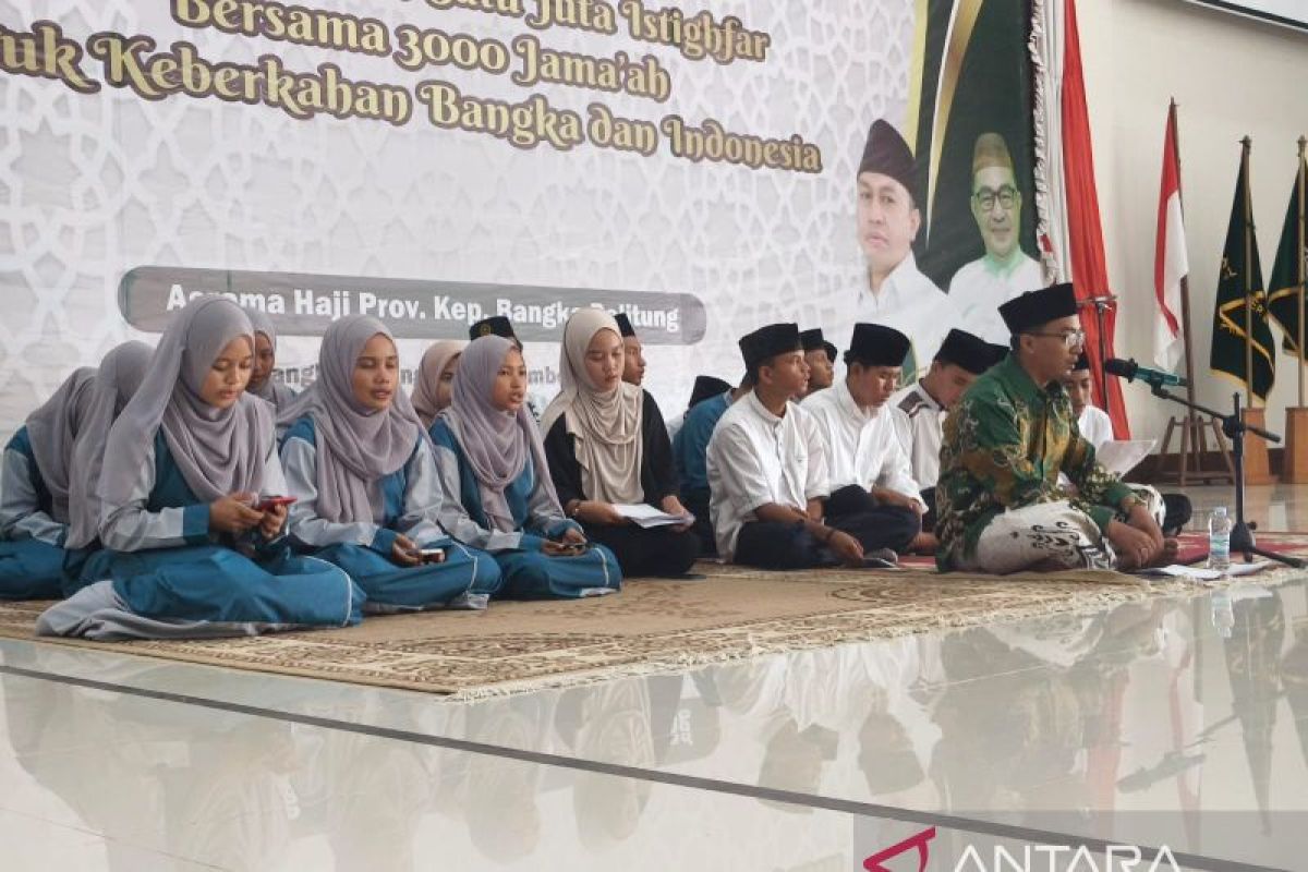 Ketum PBNU pimpin sejuta istighfar untuk Indonesia di Babel