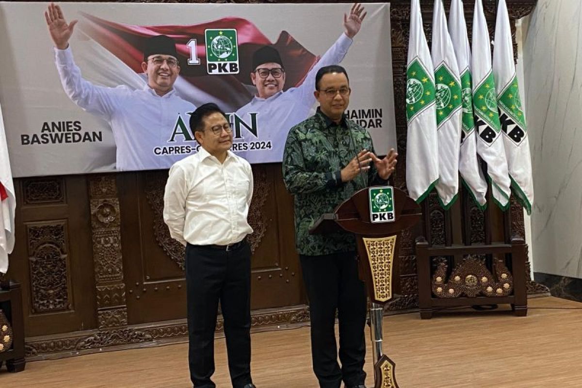 Anies-Muhaimin bahas pendalaman visi hingga teknis pemenangan di DPP PKB