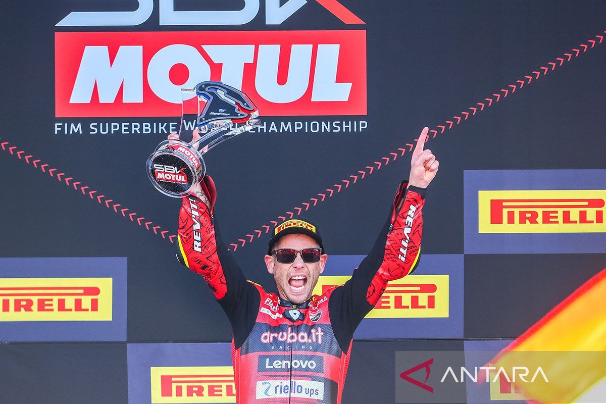 Bautista ungguli Toprak dan Rea di Race 2 WSBK Prancis