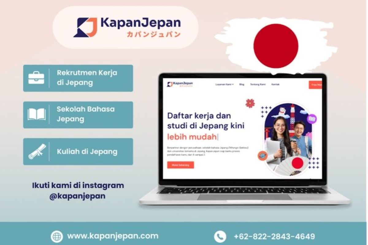 Bantu pekerja Indonesia, pemuda Jepang ciptakan aplikasi KapanJepan
