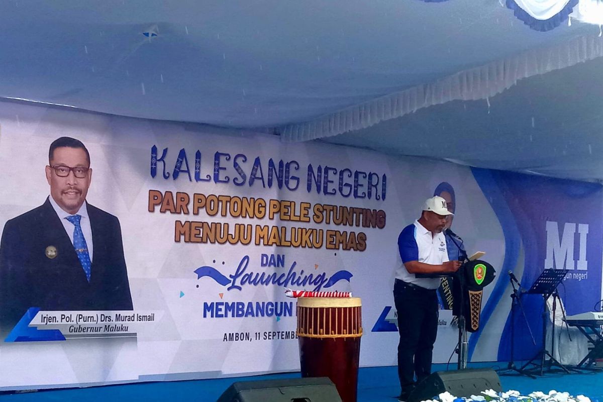 Gubernur Maluku: Penanganan stunting harus dilakukan secara menyeluruh