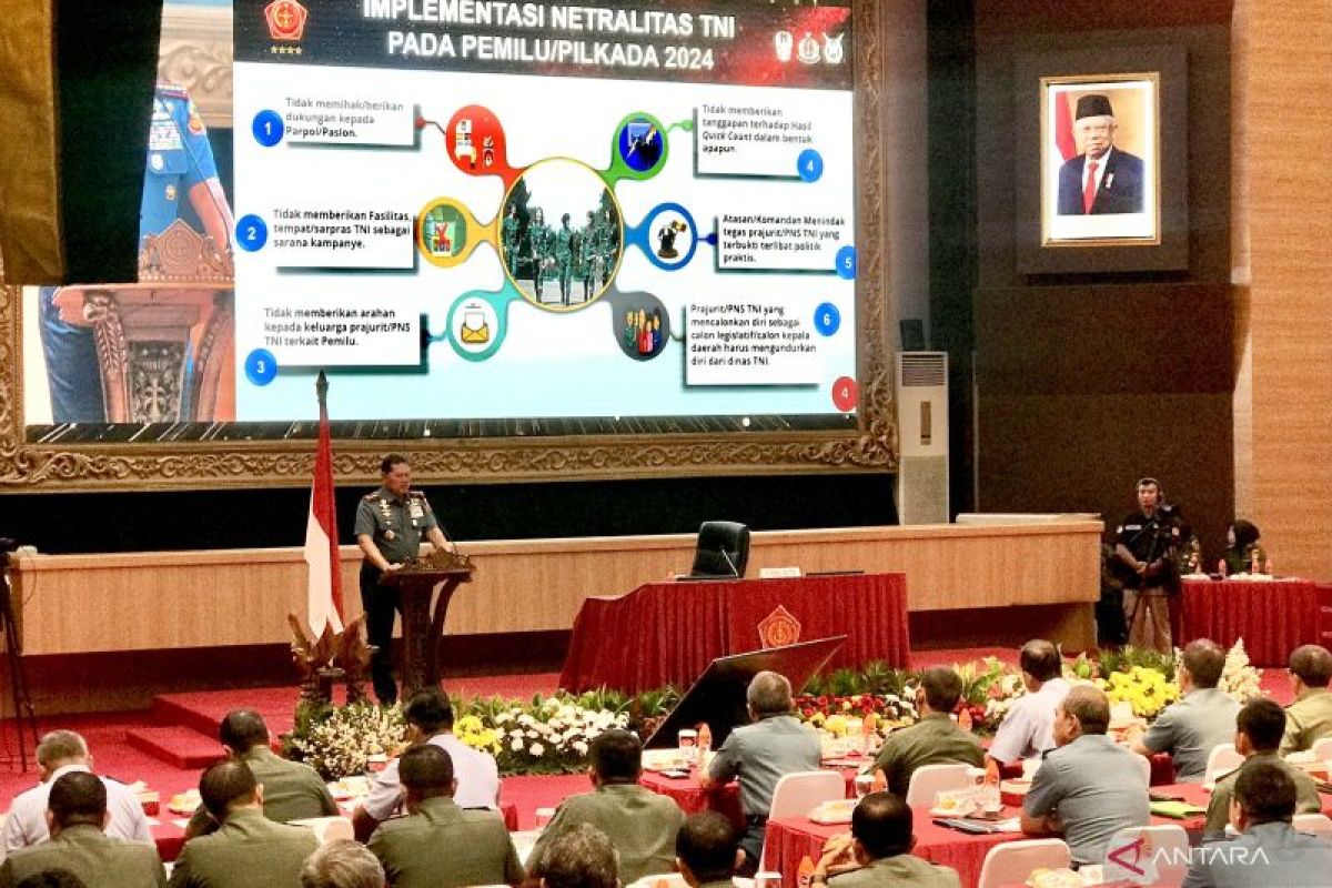 Panglima atur teknis ADC dan Spri demi pastikan netralitas TNI