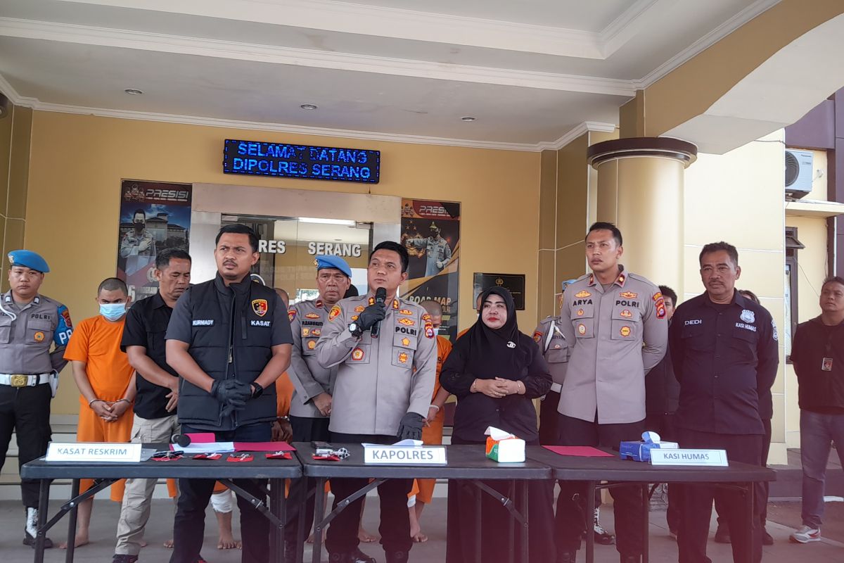 Polisi tangkap pelaku curanmor bersenjata api rakitan di Serang