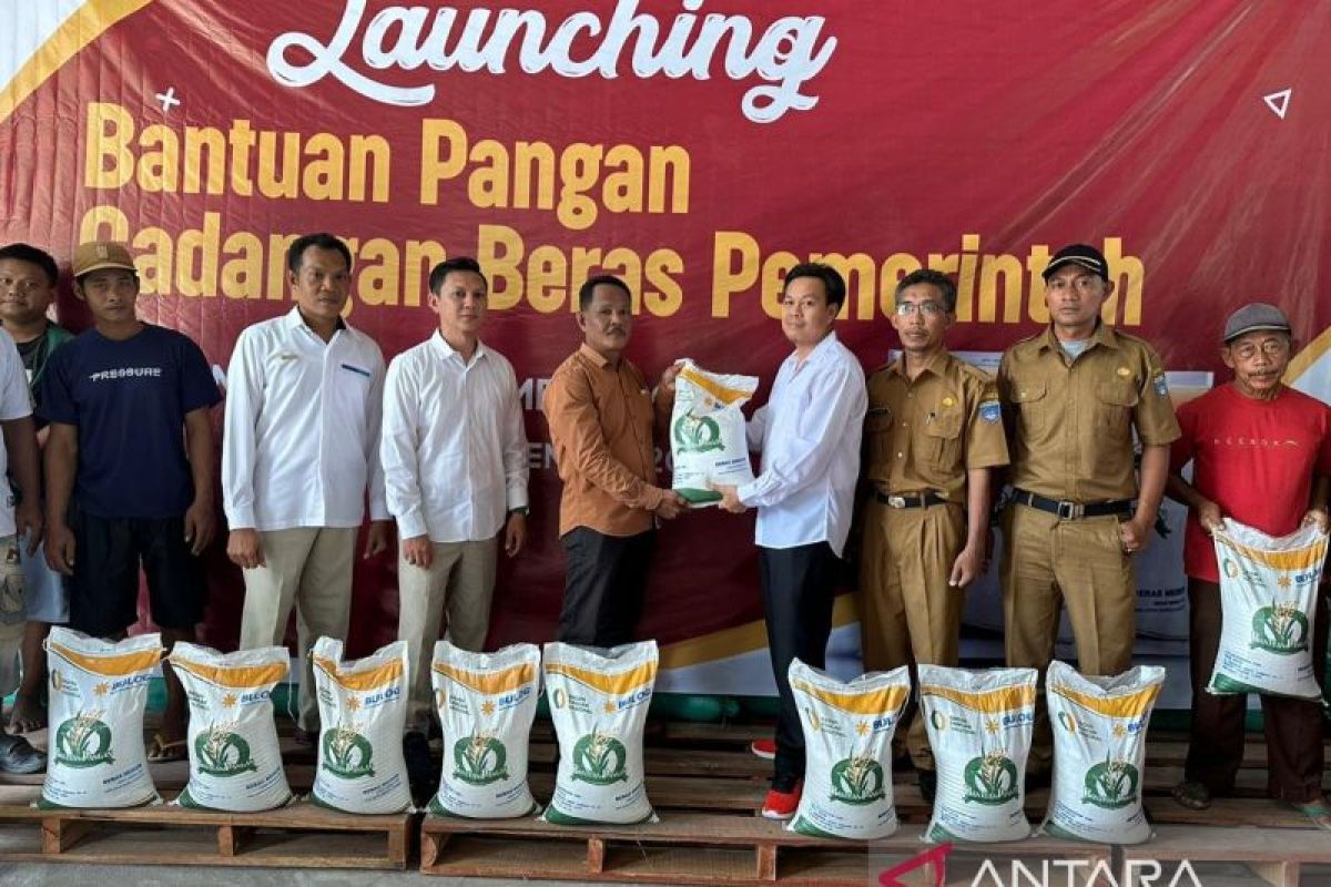 Bulog salurkan bantuan cadangan pangan beras tahap II di OKU