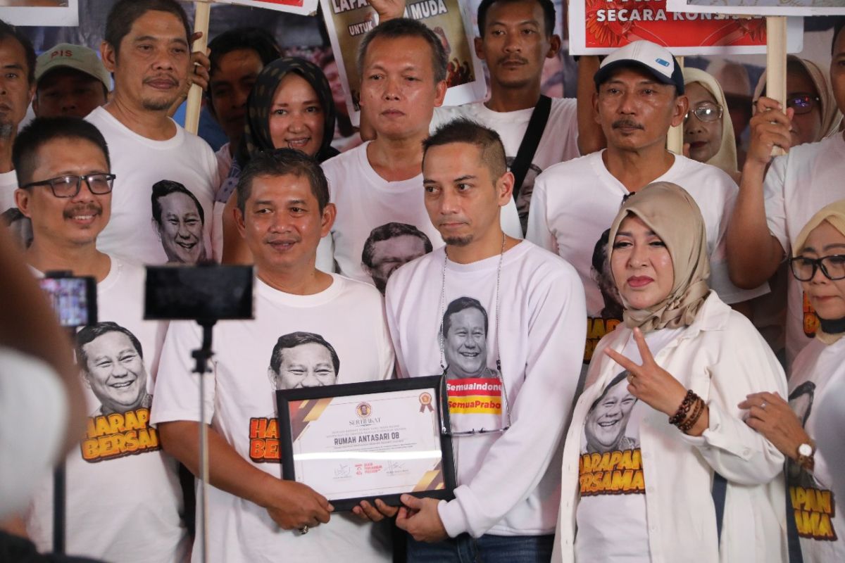 Rumah Antasari 08 deklarasi dukung Prabowo maju Pilpres 2024
