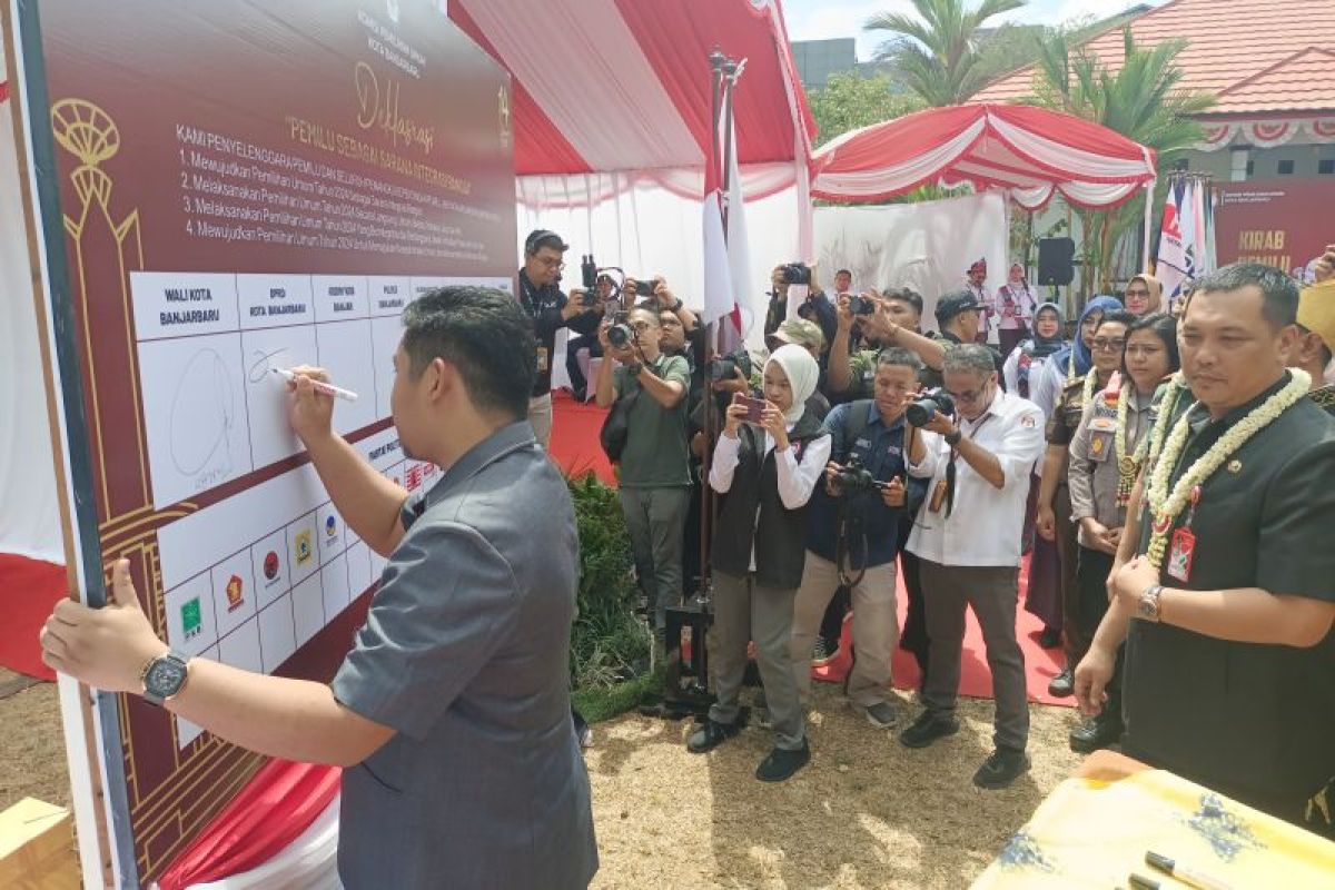 Kriminal Politik Kalsel kemarin, pemilu damai hingga demo limbah tambang batubara