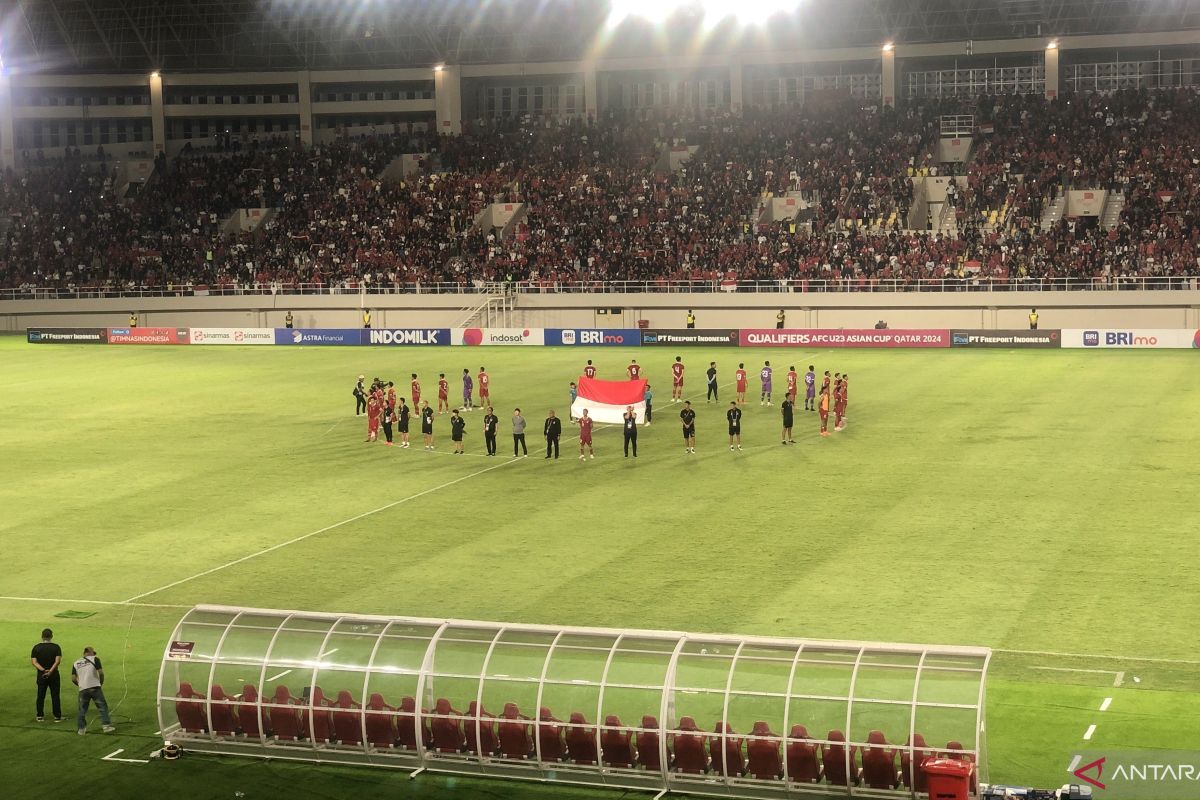 Menang 2-0, Indonesia lolos ke putaran final Piala Asia U-23