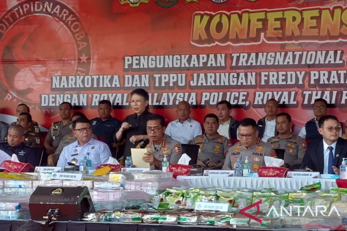 Bareskrim sita aset jaringan narkoba Fredy Pratama