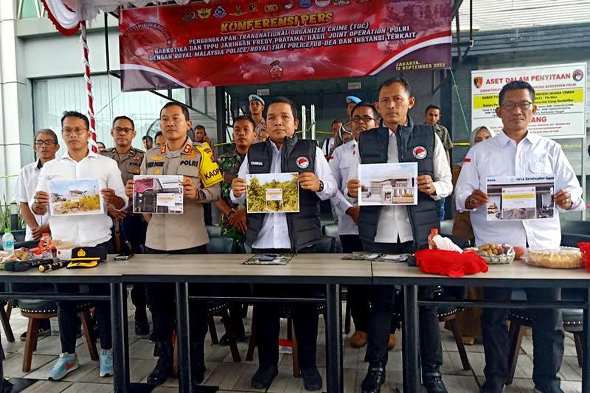 Mabes Polri sita aset tersangka TPPU narkoba di Barito Utara