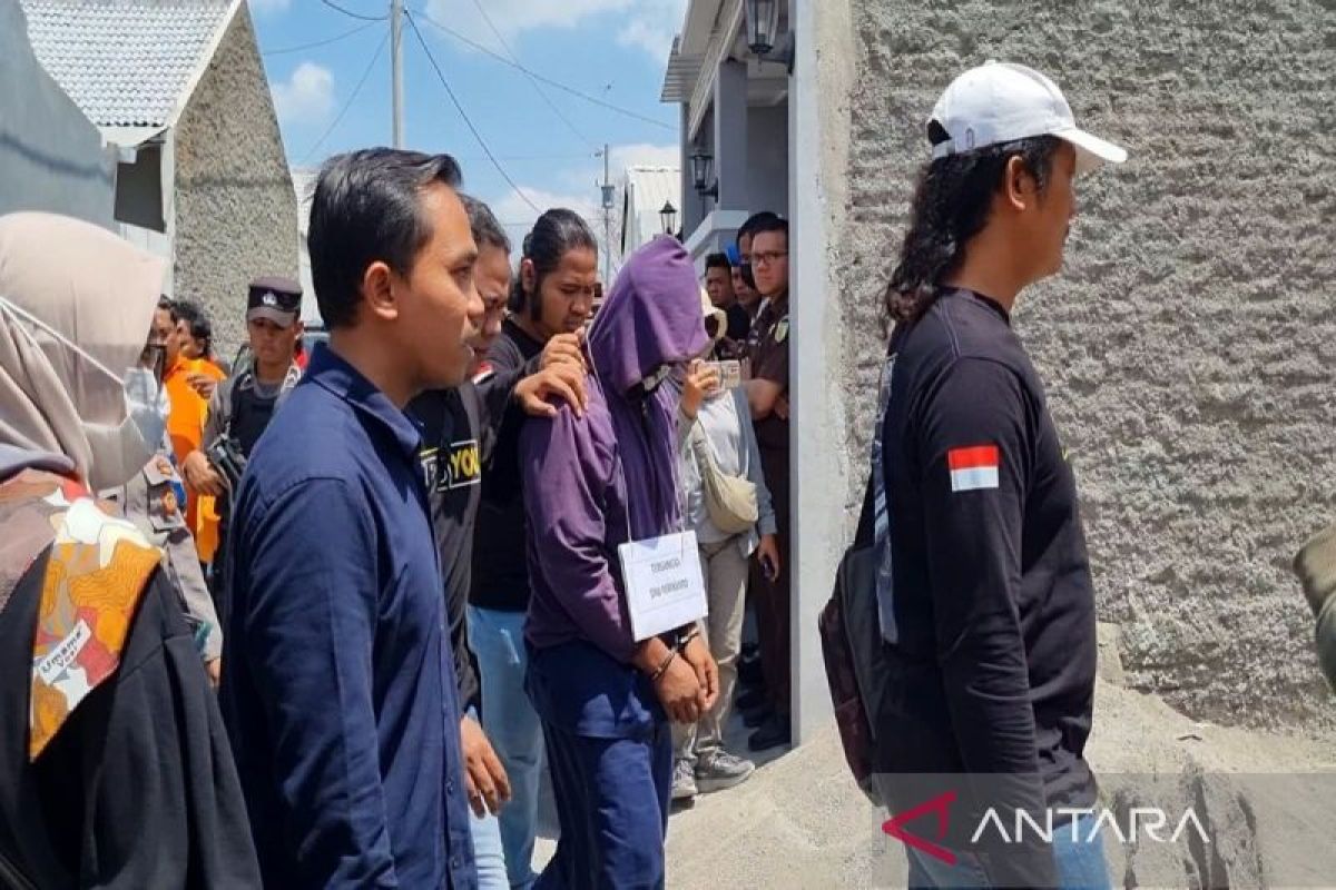 Polisi gelar reka ulang kasus pembunuhan dosen UIN RMS Surakarta