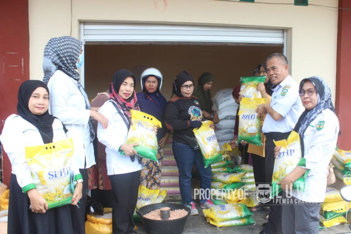 Distapan Luwu pantau penyaluran dan penjualan beras program SPHP