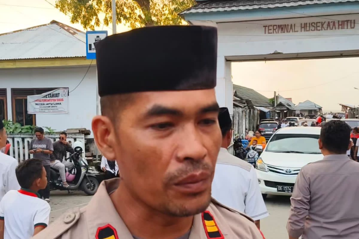 100 personel Polri amankan kegiatan Mandi safar di Leihitu Maluku
