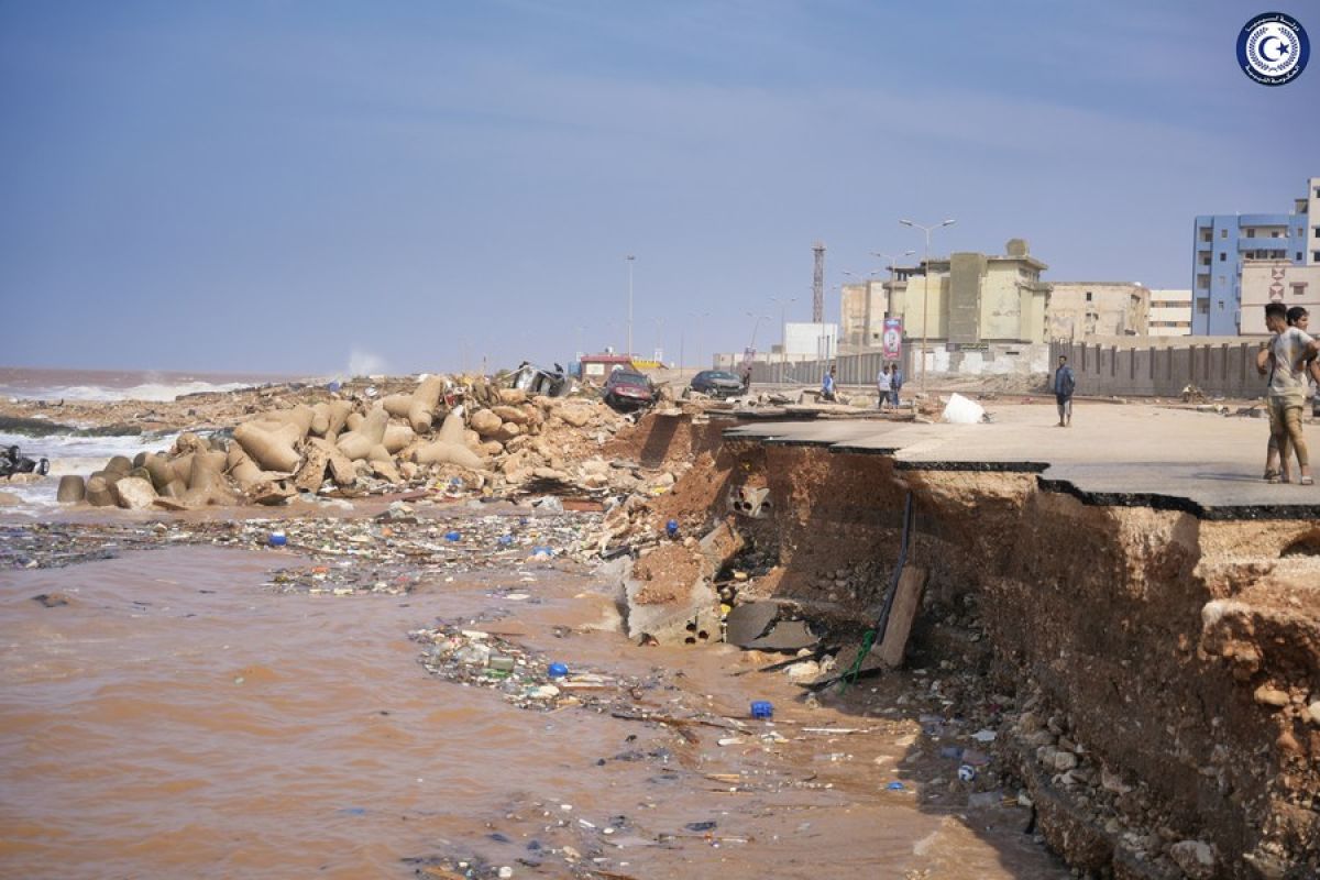 Jumlah korban jiwa akibat banjir di Libya timur lampaui 3.000 orang