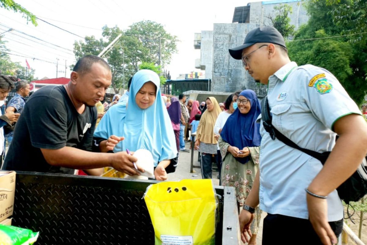 Perumda Pasar: Tinggi minat warga Medan sambut pasar murah keliling