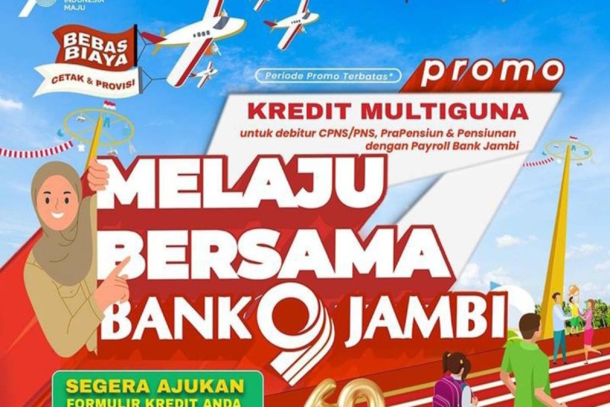 Bank Jambi beri promo HUT Kemerdekaan