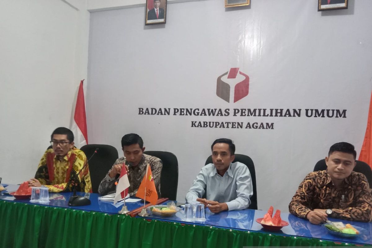 Bawaslu Agam catat 11 kerawanan saat penyusunan DPTb Pemilu