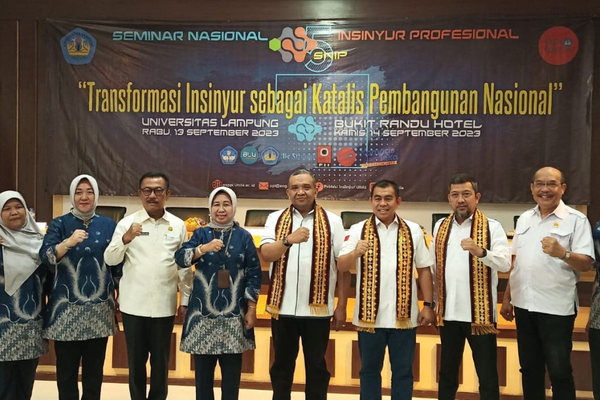 Unila gelar Seminar Nasional Insinyur Profesional V Tahun 2023