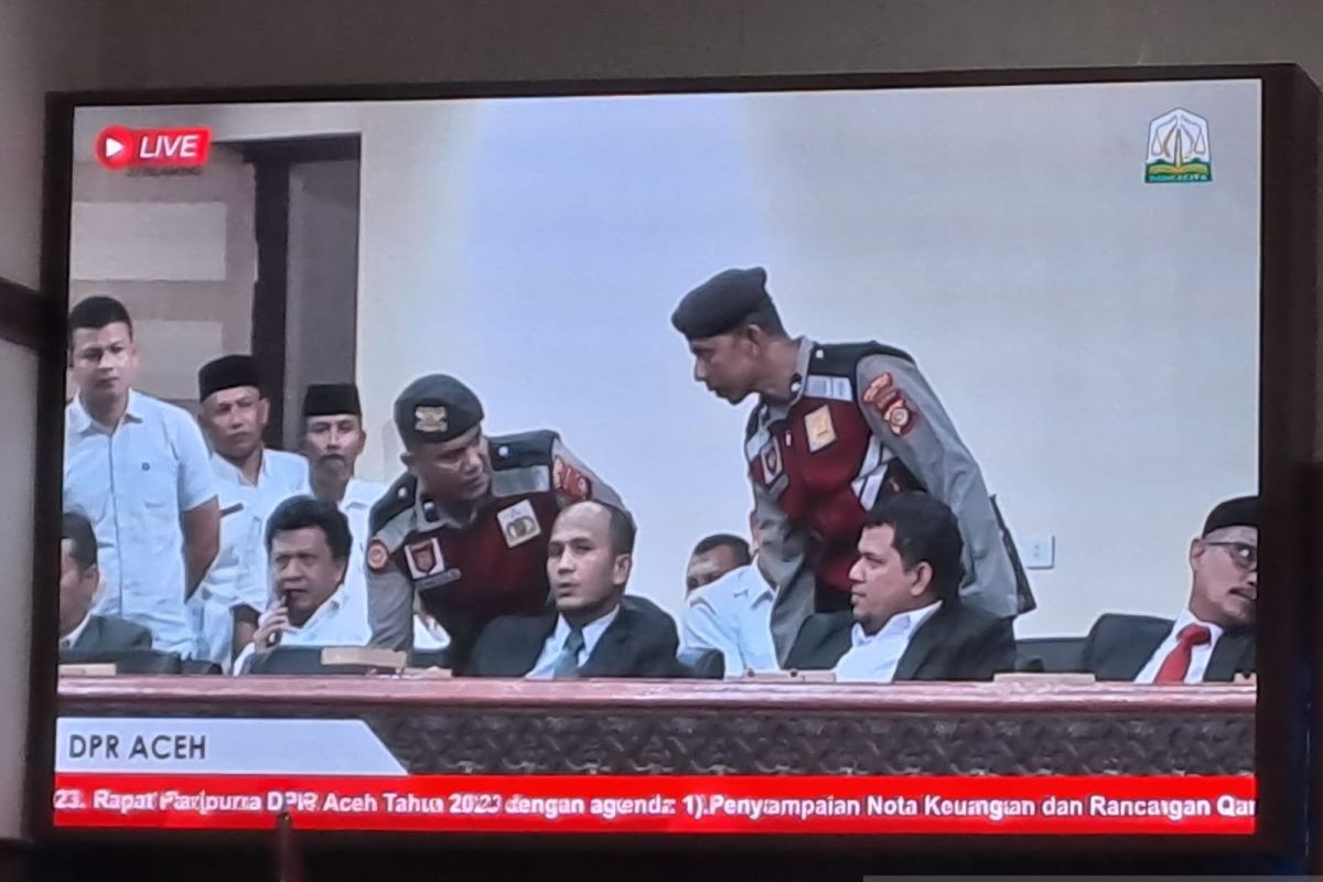 Jubir Pemerintah Aceh diusir dari sidang paripurna DPRA, ada apa?