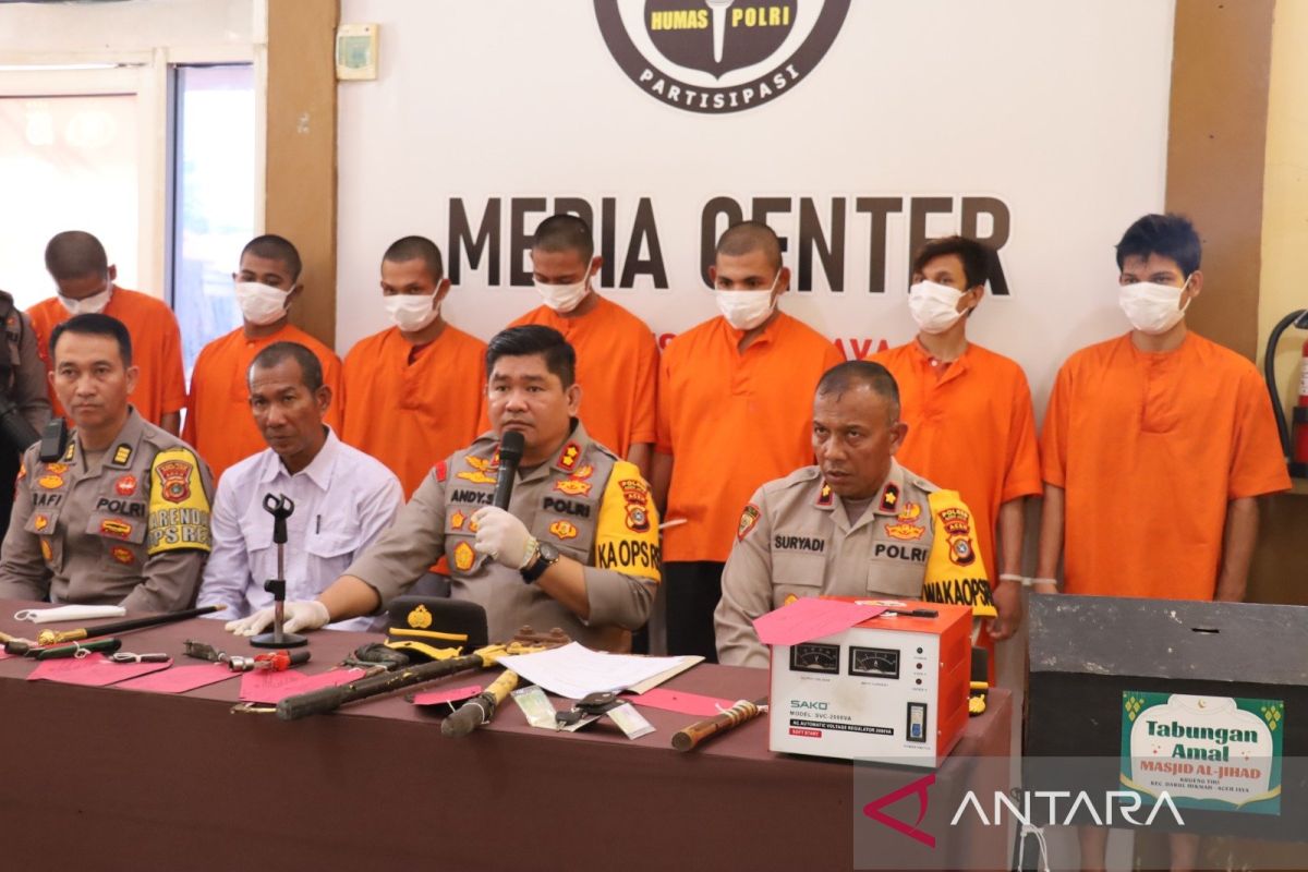 Polisi tangkap pencuri kotak amal dan hewan ternak di Aceh Jaya