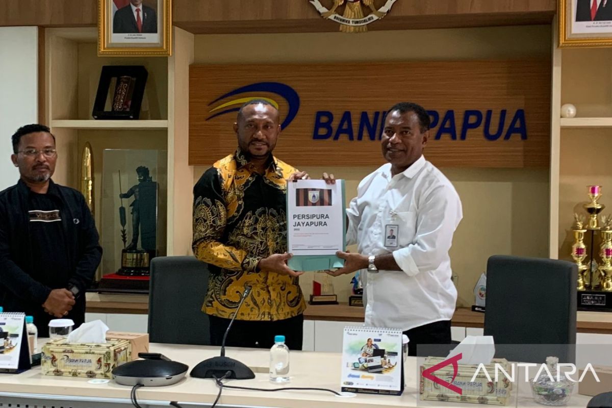 Bank Papua terima laporan pertanggungjawaban keuangan Persipura Jayapura