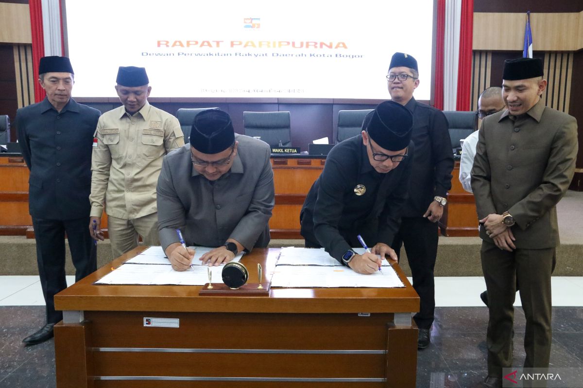 DPRD Kota Bogor setujui rancangan Perubahan KUA-PPAS 2023