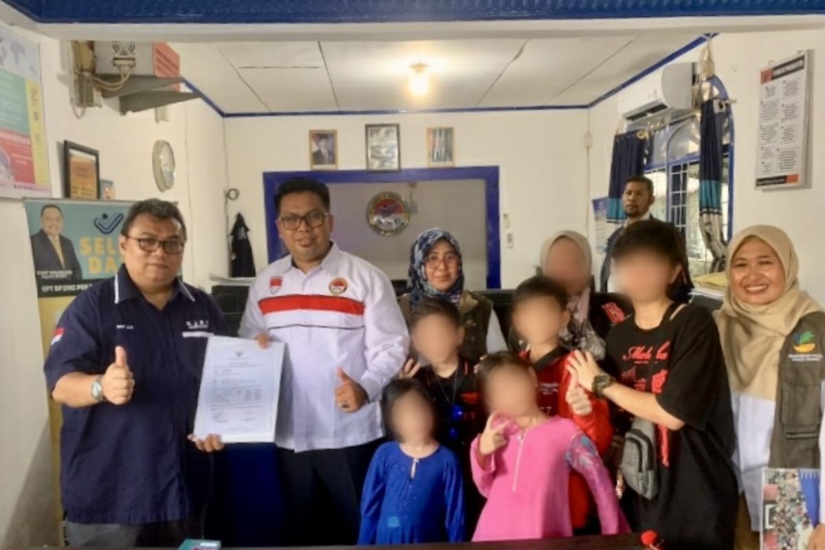 KJRI Johor Bahru-BP3MI Riau fasilitasi pemulangan 5 anak korban TPPO