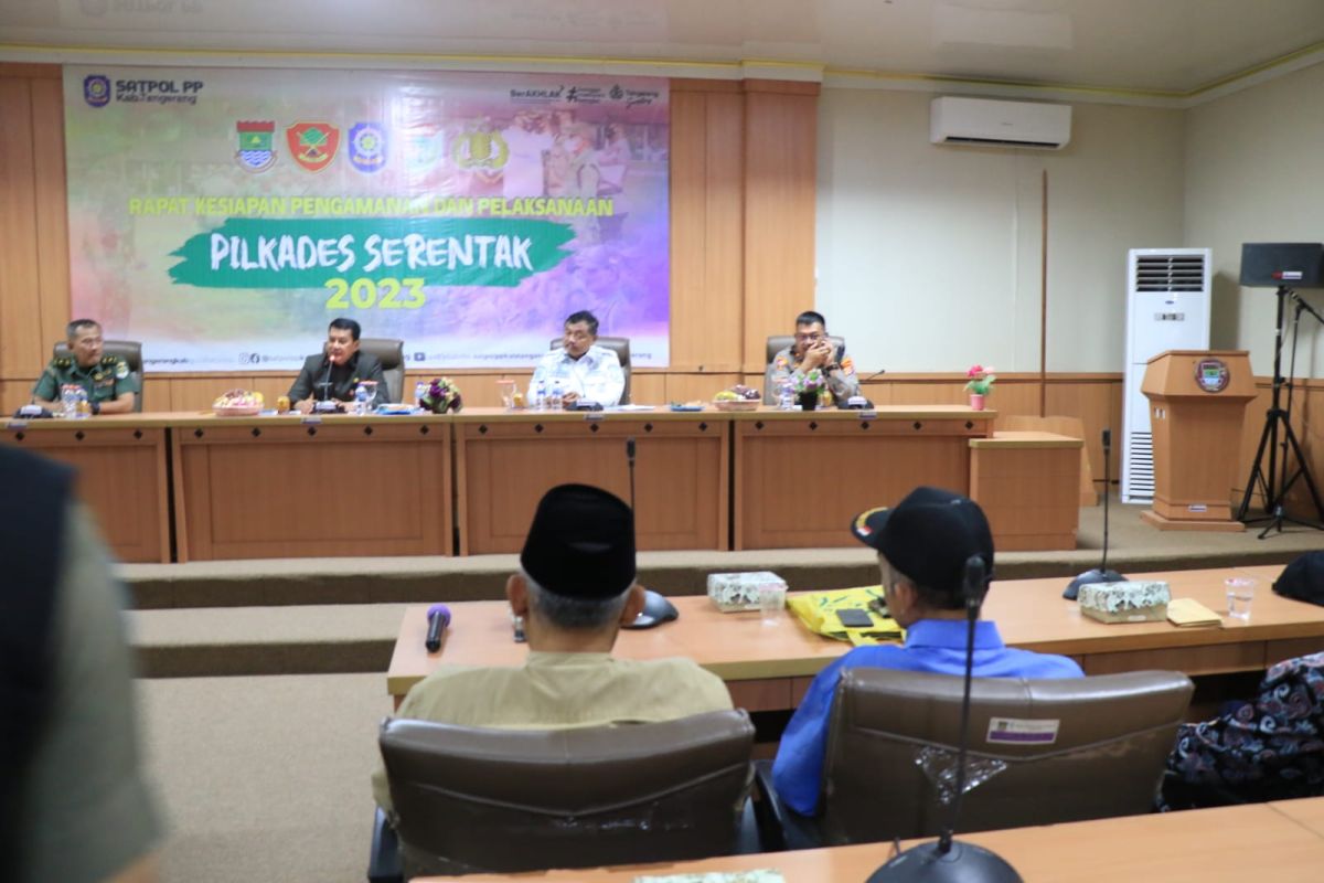 Pemkab Tangerang pastikan keamanan pelaksanaan pilkades serentak