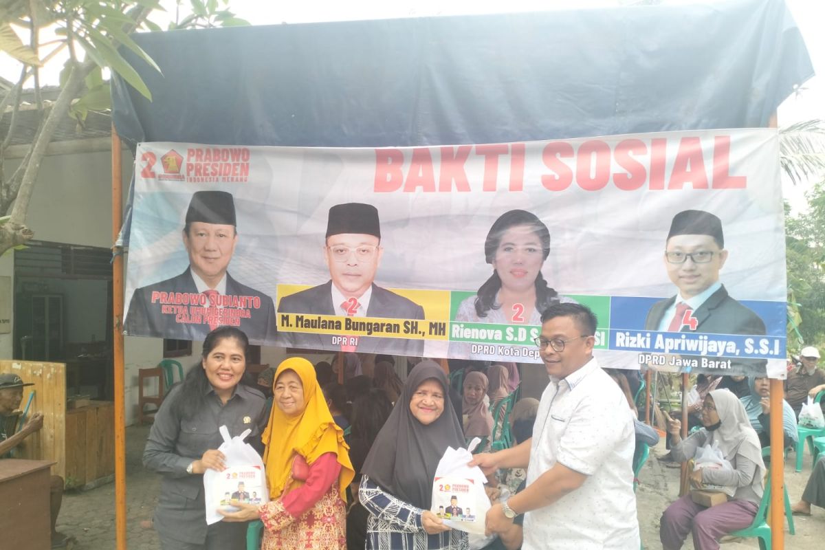Anggota Fraksi Gerindra Rienova jalani amanah Prabowo Subianto turun ke warga