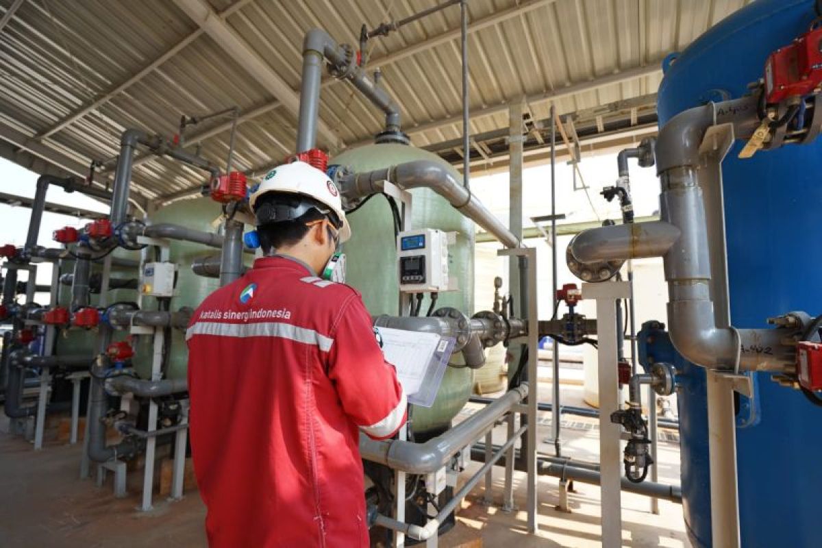Pembangunan pabrik Katalis Sinergi Indonesia di Karawang rampung