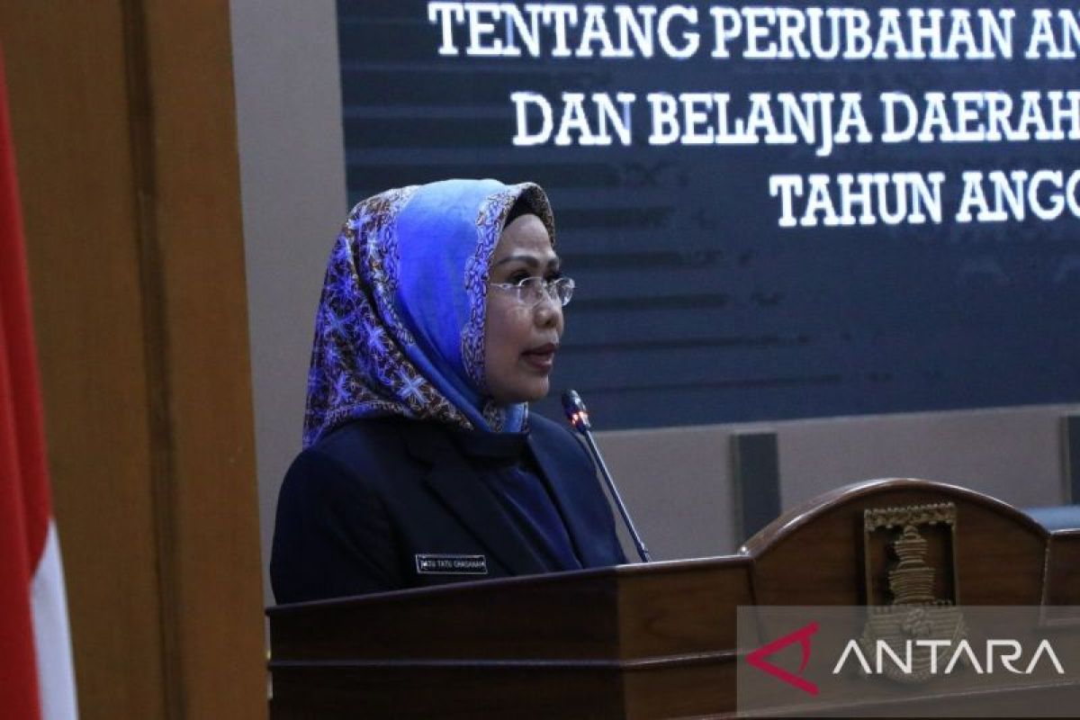 Bupati Tatu bersyukur Raperda Perubahan APBD Kabupaten Serang ditetapkan