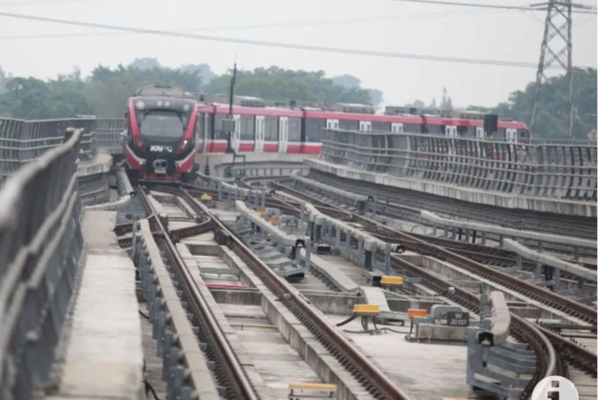 Pembangunan fisik LRT Veledrome-Manggarai paling lambat awal Oktober