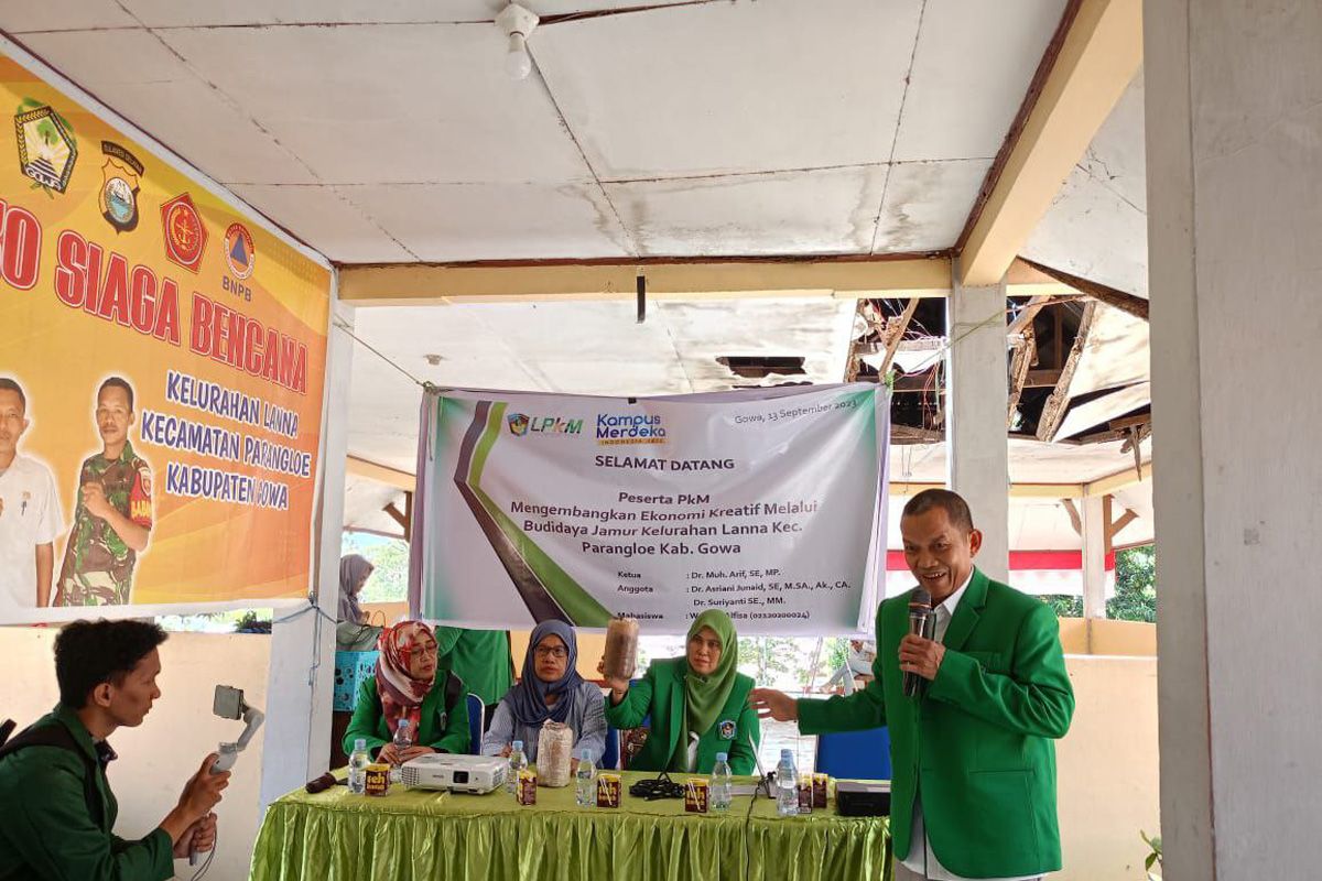 PKM UMI bantu kembangkan ekonomi kreatif warga Lanna Gowa