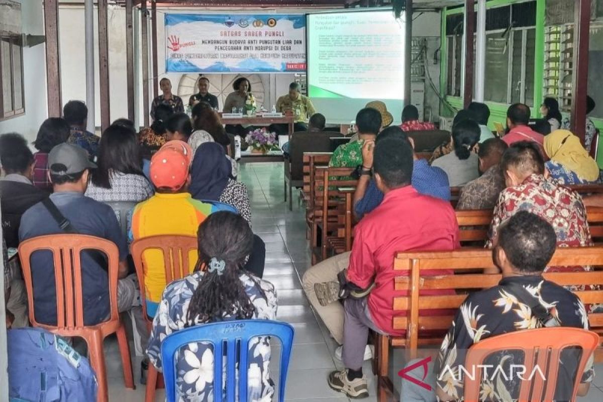Satgas Saber Pungli Manokwari bangun budaya anti-pungli di desa