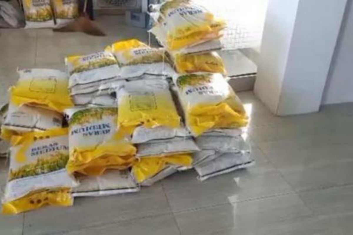 Harga beras di pasar tradisional Batanghari naik Rp3.000 per kilogram